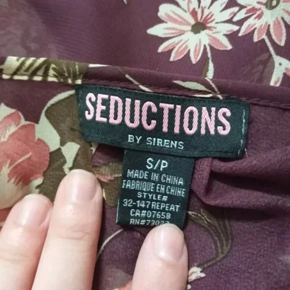 🌸 SEDUCTIONS Floral Maxi Dress – Size Small 🌸 - Picture 4 of 8